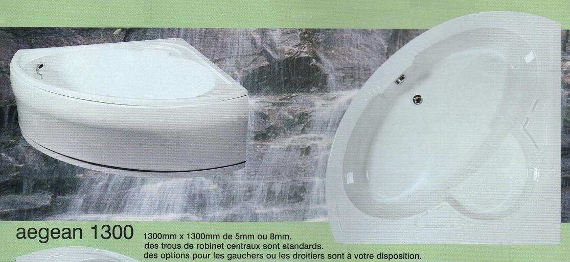 British Made Acrylic Baths. 1100. 1200. 1300. White Colour